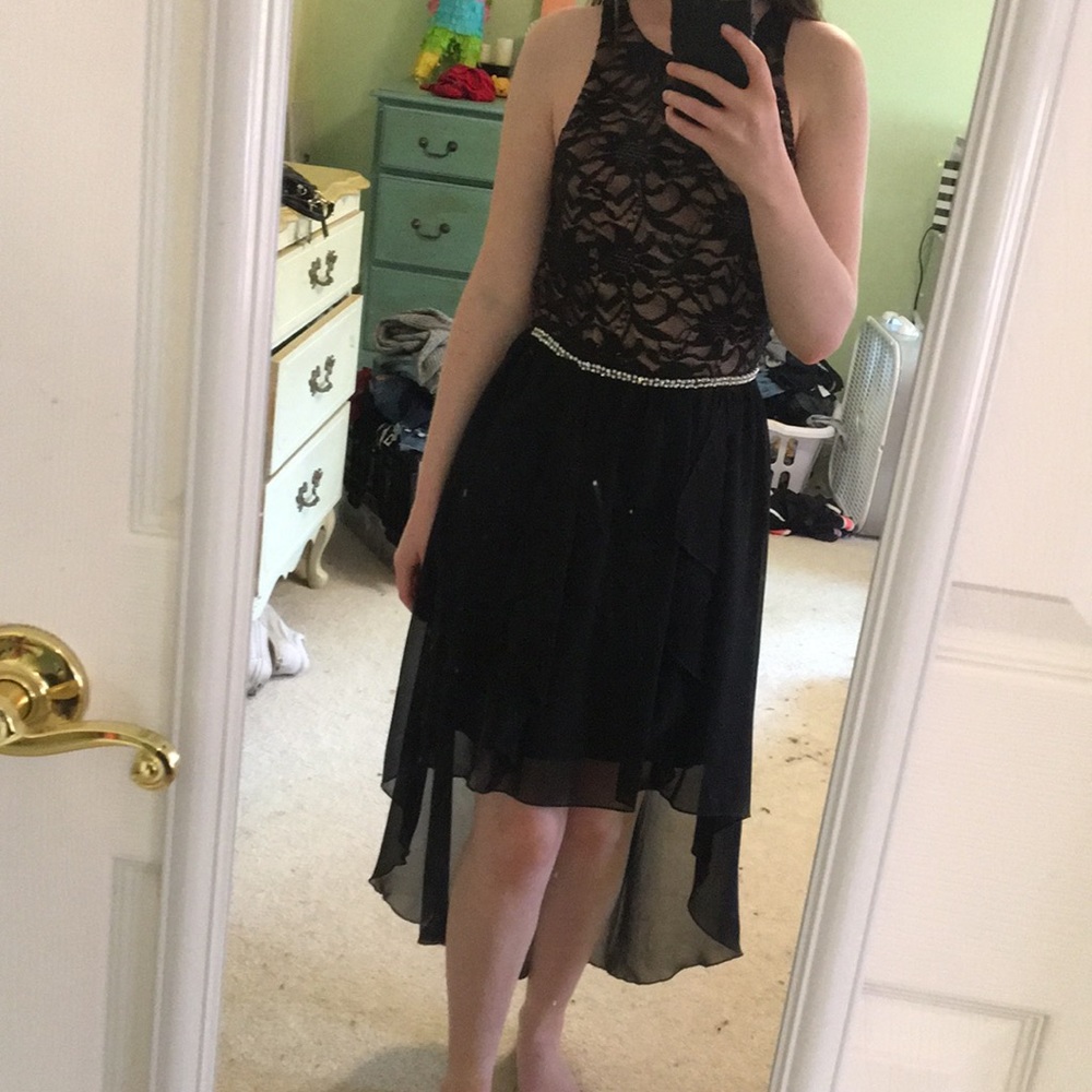 Black homecoming dress